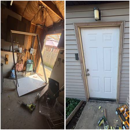 Carpentry and trim molding work
